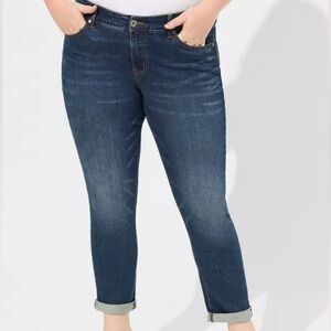 Torrid Dark Blue Jeans